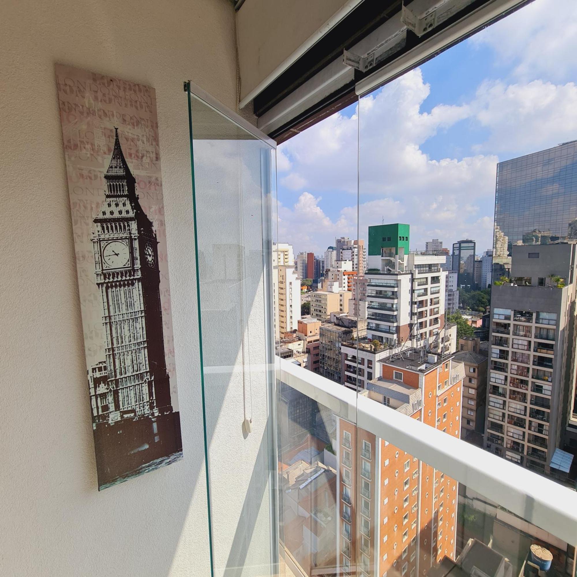 圣保罗Studio Moderno & Rooftop Incrivel Augusta公寓 外观 照片