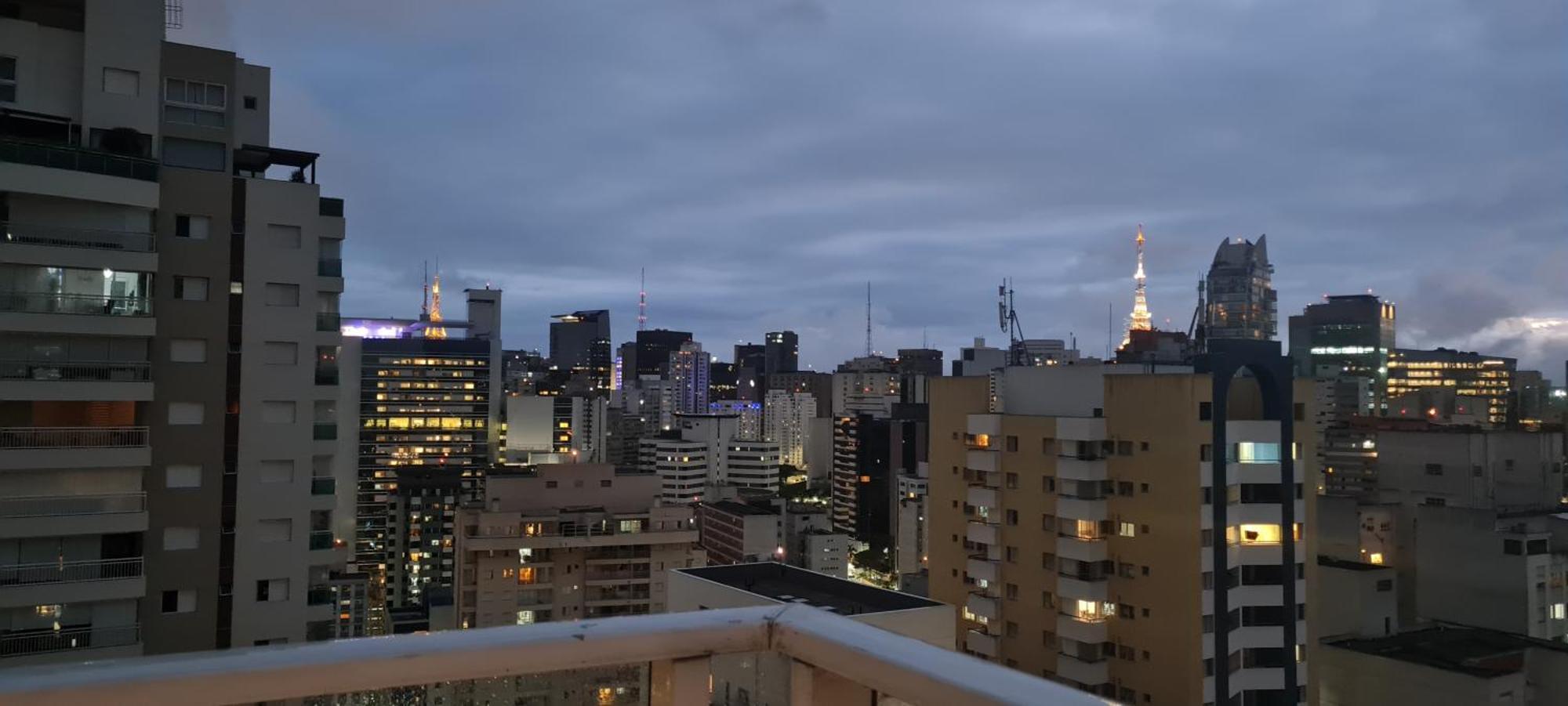 圣保罗Studio Moderno & Rooftop Incrivel Augusta公寓 外观 照片